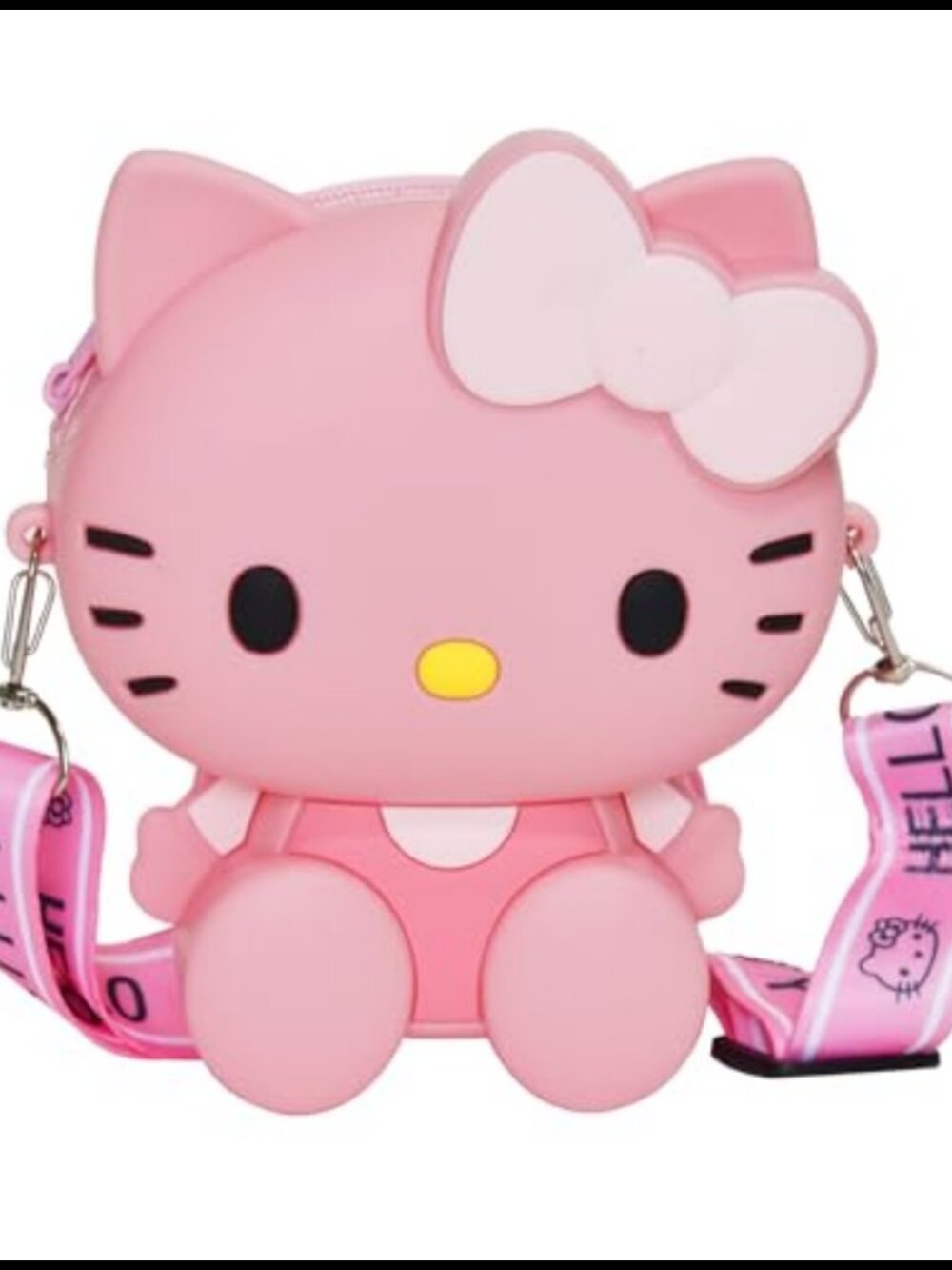 Kawaii Crossbody Handbag Adjustable Strap Zipper Cute Mini Anime Coin Wallet
